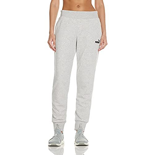 puma sweatpants damen jogginghose light gray heather, xs eu