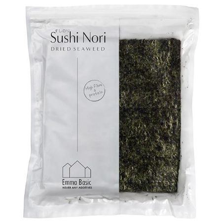 40er pack sushi nori seetang blätter emma basic für 7,19 euro statt 10 euro