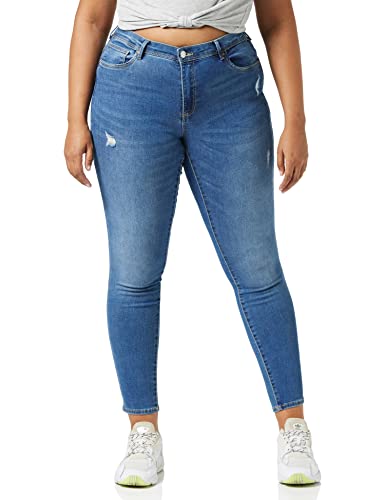 only skinny jeans damen mittlere taille slim fit onlwauw
