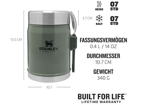 stanley classic thermobehälter für essen 1,1 l  30,49 (statt 41)