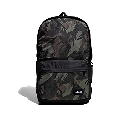 adidas Unisex Rucksack Classic Camo, Legacy Green, NS, GE2081, stylischer Freizeitrucksack mit Camouflage-Muster