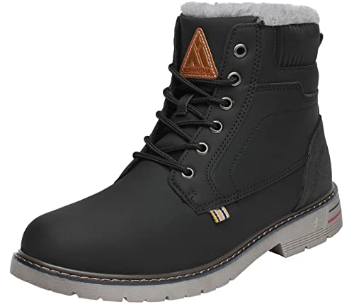 mishansha winterschuhe unisex warm gefüttert winterstiefel gr. 36-48