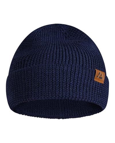 DANISH ENDURANCE merino mütze unisex, warme wintermütze, thermo beanie, weich, stretchy