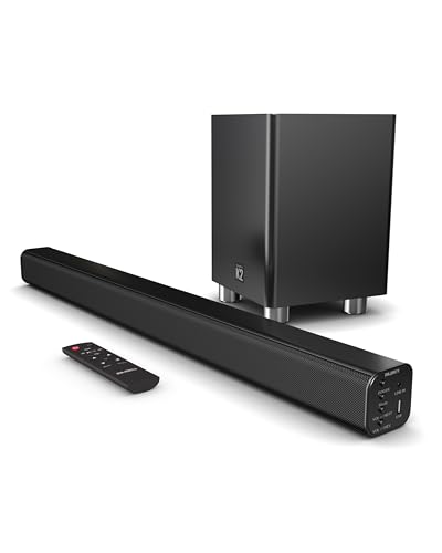 majority K2 soundbar mit subwoofer, bluetooth, 150 w, hdmi arc, kabellos, schwarz