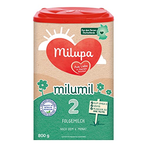 milupa milumil 2 folgemilch 800 g für säuglinge ab 6 monaten