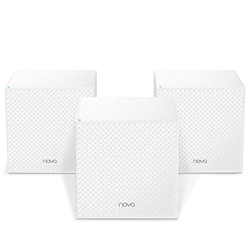 tenda nova mw12 mesh wlan system, kompatibel mit alexa, 3-pack