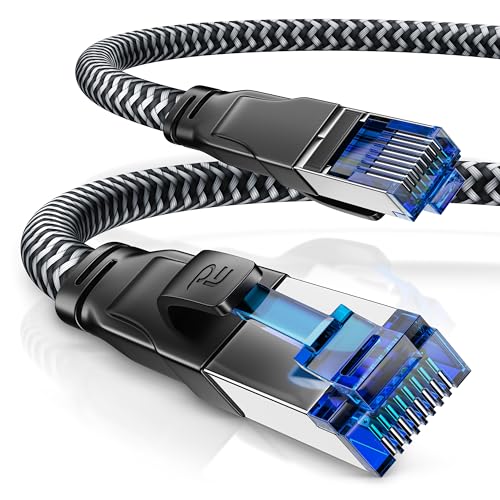 csl kat.8 netzwerkkabel 40 gigabit, lan patch kabel, rj45 datenkabel