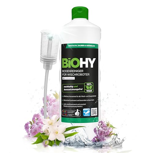 biohy bodenreiniger für wischroboter, umweltfreundlich, 1 l