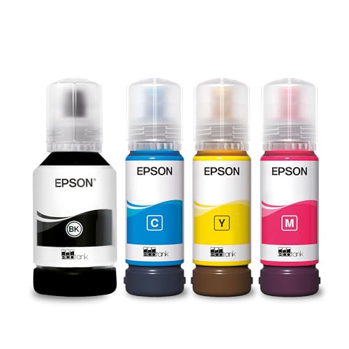 Epson EcoTank 102 Tinte Multipack 4 Farben, Originalflaschen