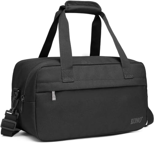 Produktbild: kono reisetasche handgepäck unisex grau schwarz s 35x20x20 cm 14l, m 15,99, l 22,99