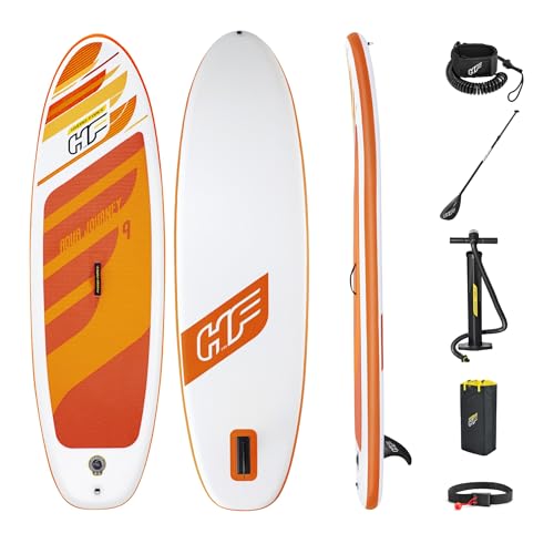 bestway hydro-force sup board-set aqua journey mehrfarbig 274 x 76 x 12 cm mit paddel