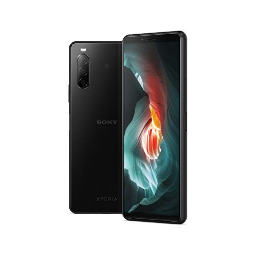 sony xperia 10 ii smartphone, 15.2 cm fhd plus oled, triple lens kamera, 4gb ram, 128gb speicher, renewed