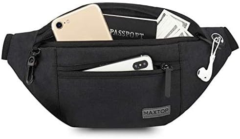 Bauchtasche Gürteltasche wasserdicht für Damen Herren Fitness Camping Wandern Fahrrad