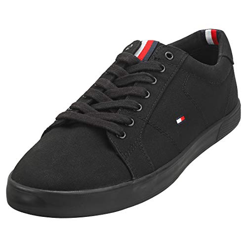 tommy hilfiger sneaker herren vulcanized schuhe schwarz 44 eu