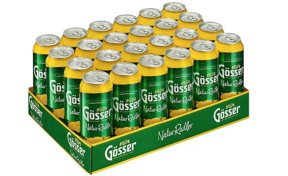 gösser natur radler 24x packung 19,94 euro 83 cent pro dose