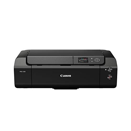 canon imagePROGRAF pro-300 drucker a3+, separate tintentanks, schwarz
