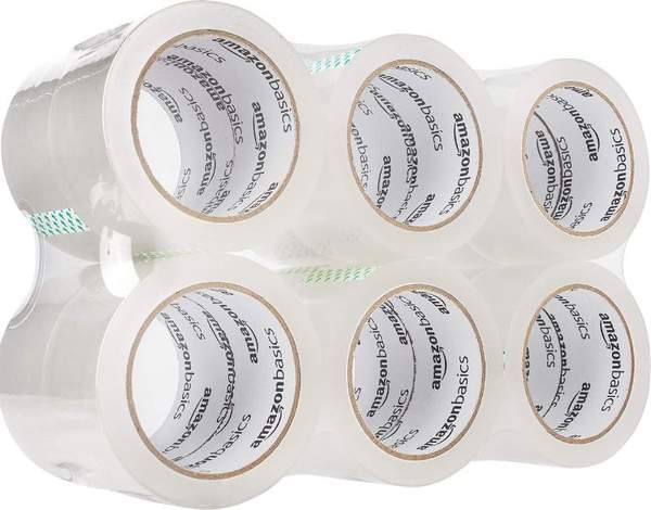 Produktbild: amazon basics paketband 12er pack für 11,63 euro statt 18 euro