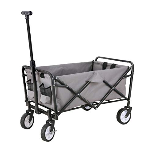 faltbarer bollerwagen, fasports handwagen mit feststellbremse, transportwagen outdoor
