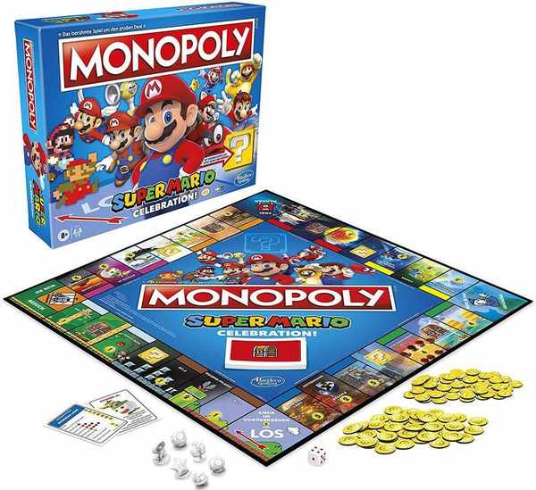 monopoly super mario celebration mit soundeffekten für 23,99 euro