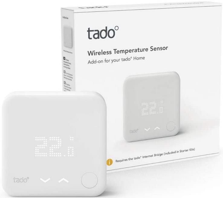 tado funk-Temperatursensor für smartes Heizkörper-Thermostat, 59,47 