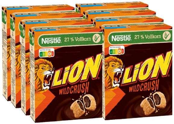 nestle lion wildcrush cerealien 8er pack 360g ab 25,36 (statt 34)