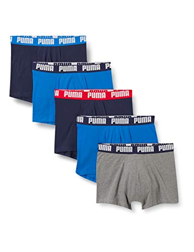 puma boxershorts 5er pack für männer, bequem und aus hochwertiger baumwolle