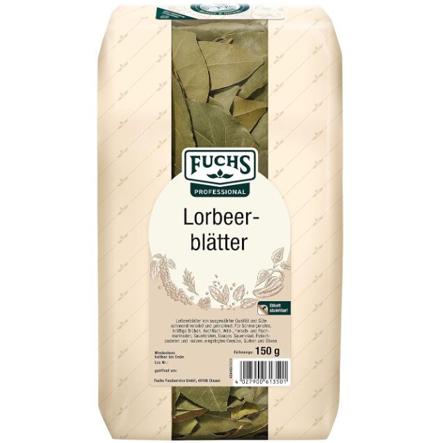 fuchs lorbeerblätter 150g günstig ab 4,25 statt 7 kaufen