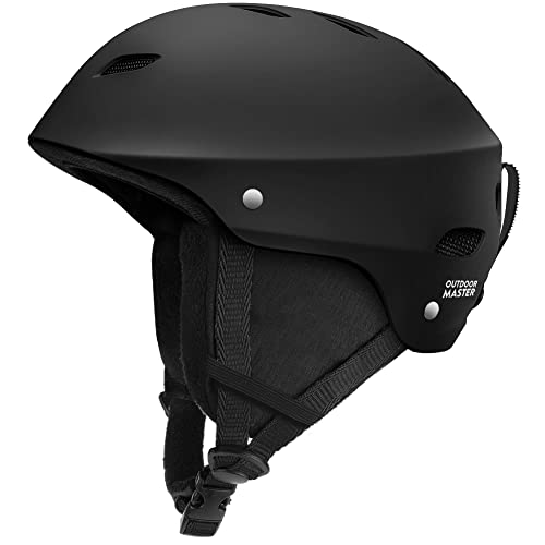 sk helmet outdoormaster kelvin unisex - helm für skifahren und snowboard mit belüftung