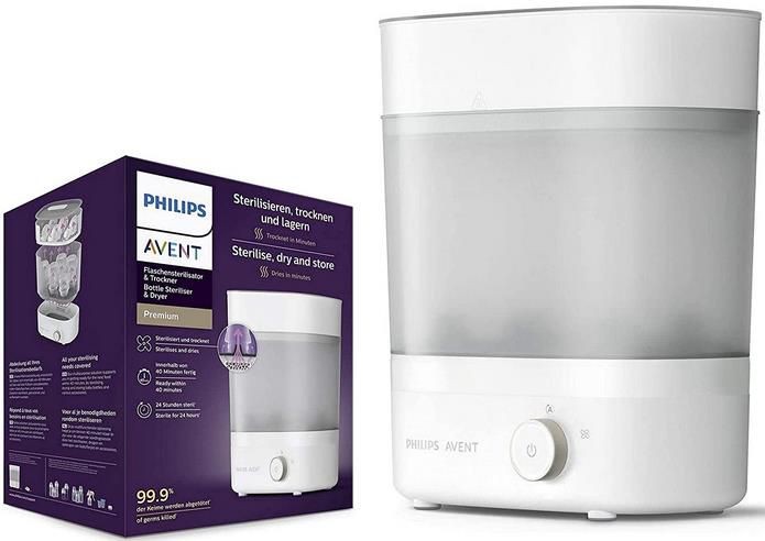 philips avent sterilisator für 6 babyflaschen, 75,99 (statt 85)