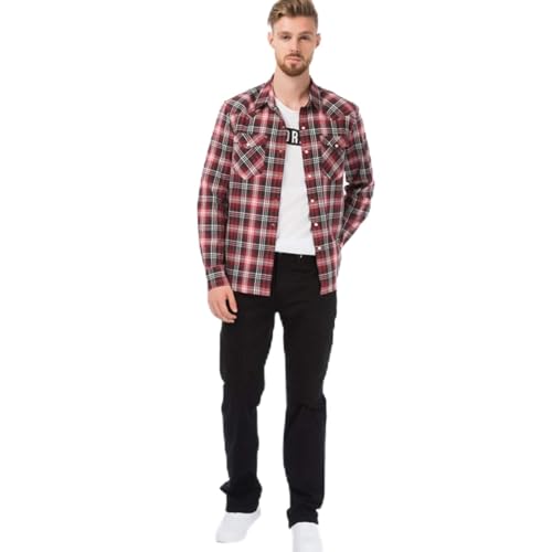 Levi's 514 Herren Straight Fit Jeans schwarz grau (34W / 34L)