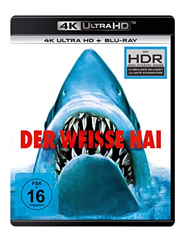 der weiße hai 4k blu-ray + blu-ray, spielberg, imdb 8,5, prime