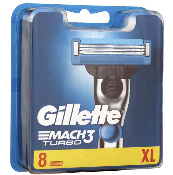 gillette mach3 turbo rasierklingen 8er pack ab 14,20 euro statt 19 euro
