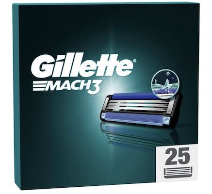 gillette mach3 rasierklingen 25er pack ab 34,67 euro statt 45 euro