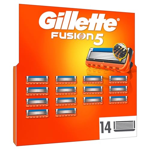 Produktbild: gillette fusion 5 rasierklingen 14 original ersatzklingen für männer