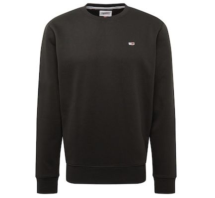 tommy jeans sweatshirt schwarz, jetzt 39 (statt 51)