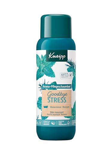kneipp aroma pflegeschaumbad goodbye stress, badezusatz mit ätherischen ölen, 400ml