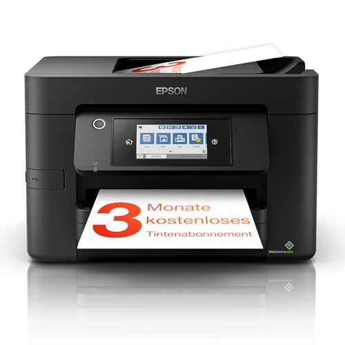 epson workforce pro wf-4820dwf multifunktionsgerät 4-in-1 mit tintenpatronen, wlan, duplex