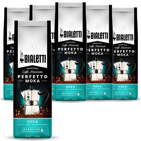 Produktbild: bialetti moka deka kaffe 6er pack 250g ab 24,90 (statt 31)