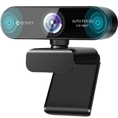 eMeet 1080P webcam mit autofokus, 2 mikrofonen für 31,99 euro, statt 40 euro