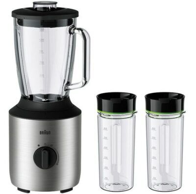 braun powerblend 3 jb 3272 standmixer mit 2 togo flaschen für 64,99 euro