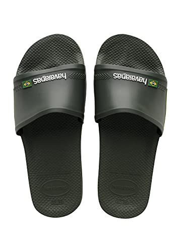 havaianas slides unisex grün olive 35/36 37/38 eu