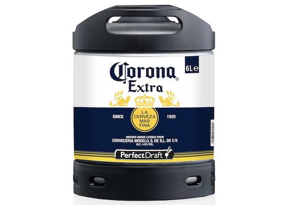 6L perfectdraft Corona extra Bier Fass 18,99 Euro statt 26 Euro