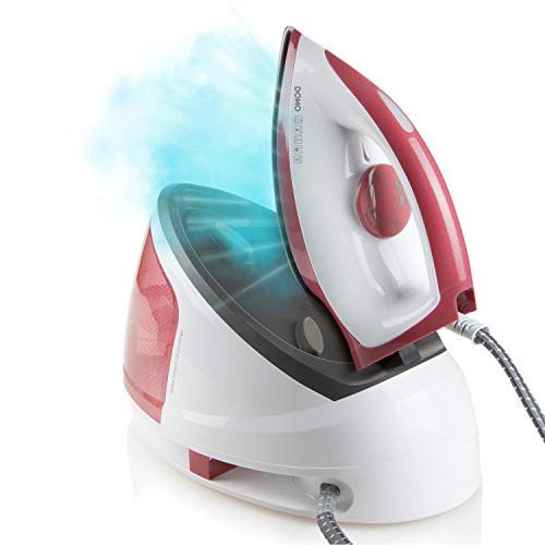 Produktbild: DO7114S Dampfbügelstation 5 Bar 2400W Keramiksohle Rot/Weiß