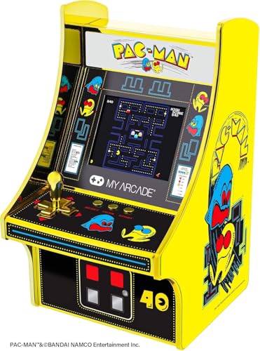 pac-man retro arcade machine my arcade dgunc-3290 40th anniversary micro player