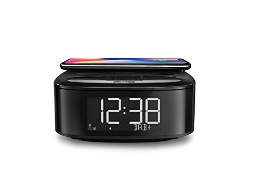 Produktbild: philips radio alarm clock mit bluetooth und usb-ladefunktion
