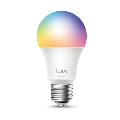 tapo l530e E27 smart lampe, dimmbar, mehrfarbig, kompatibel mit alexa, google assistant