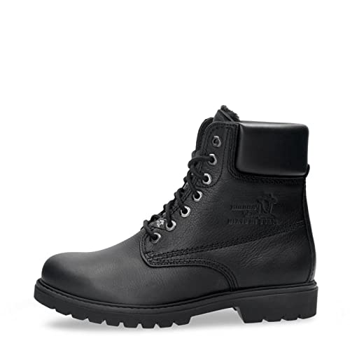panama jack herrenstiefel igloo 03 wasserdicht warmfutter schnittschutz schwarz