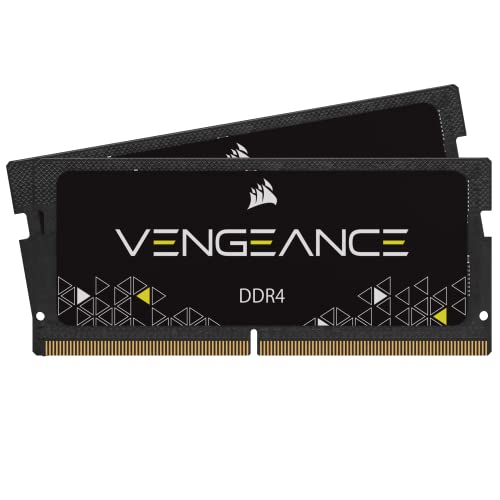 corsair vengeance 32gb ddr4 3200mhz sodimm laptop speicher schwarz