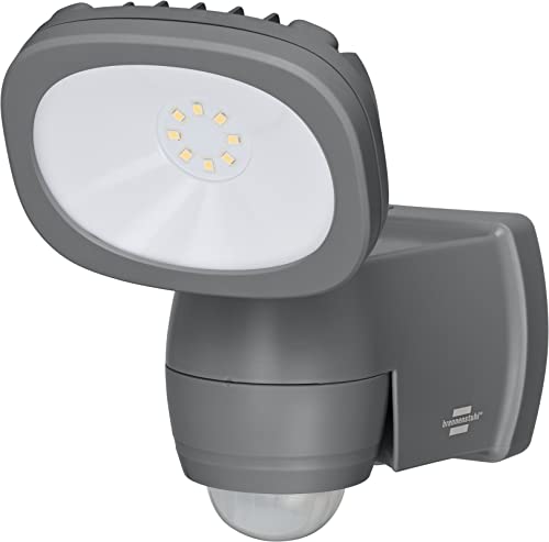 brennenstuhl LUFOS kabelloser led außen-strahler mit bewegungsmelder 440 lumen IP44