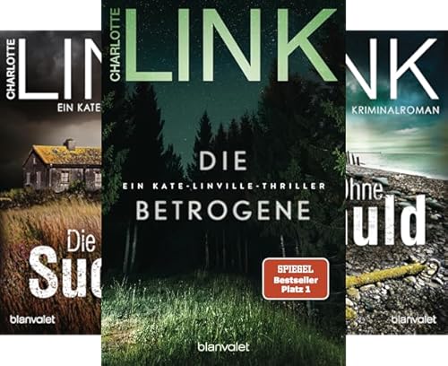 kate-linville-reihe: die betrogene, die suche, ohne schuld, einsame nacht, dunkles wasser eBook 36,95